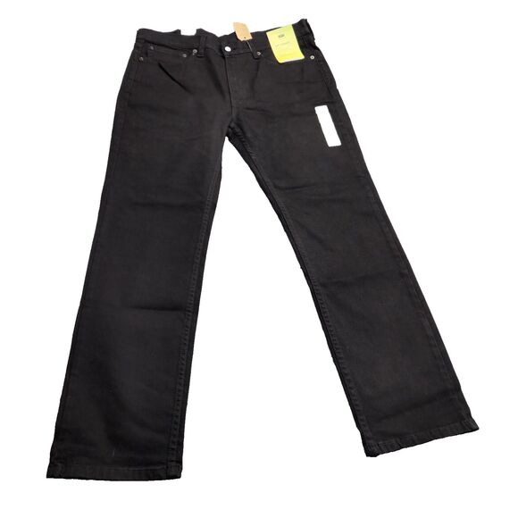 Levis Performance 514 Straight Flex Jeans Men Size 36 x 32 - Picture 1 of 13